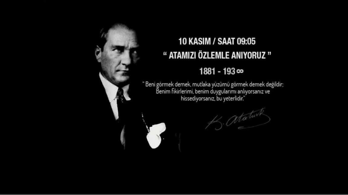 10 Kasım Atatürk'ü Anma Günü Töreni